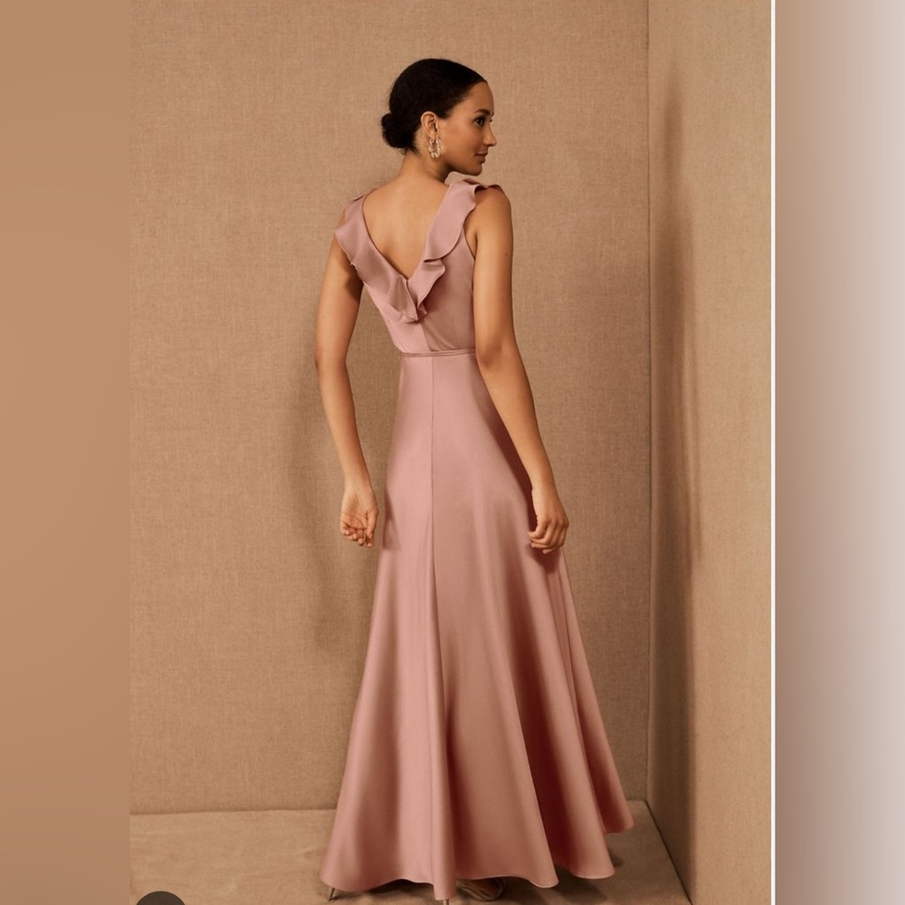 BHLDN Pink Maxi Dress